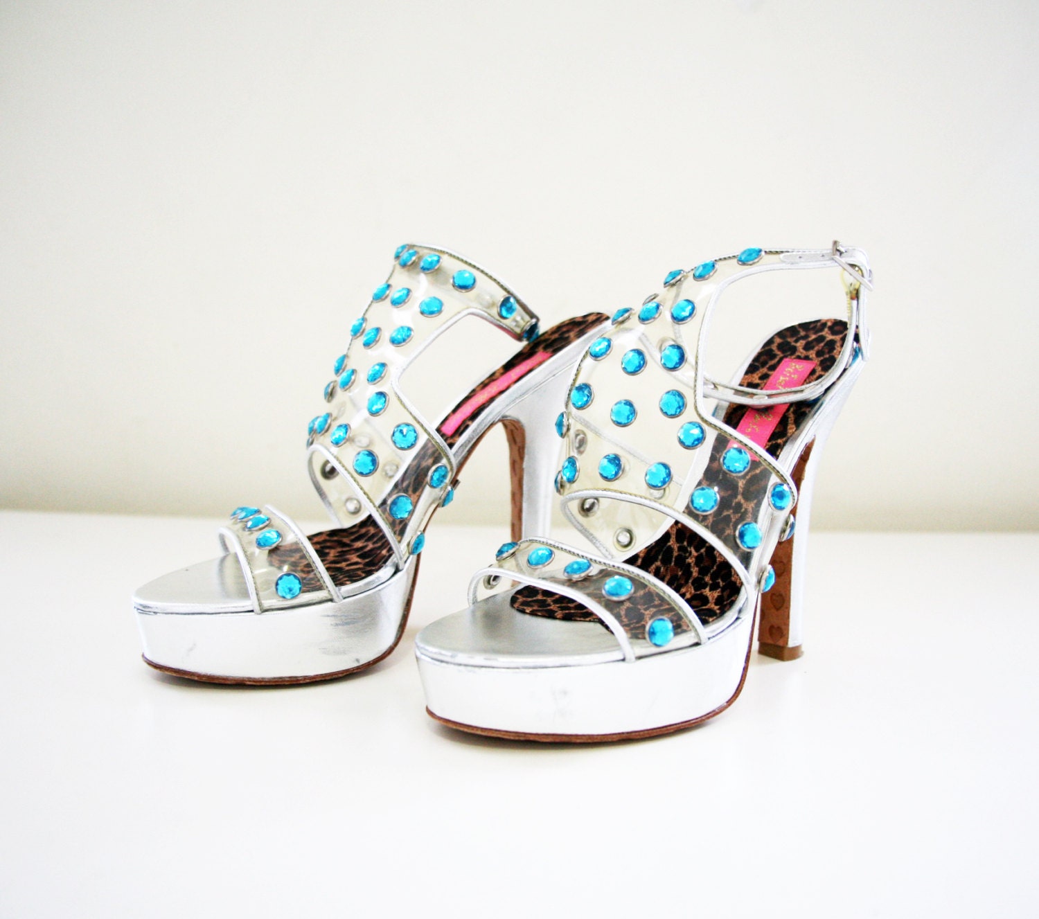 Betsey Johnson/ US size 6/ women's heels, slides, platform