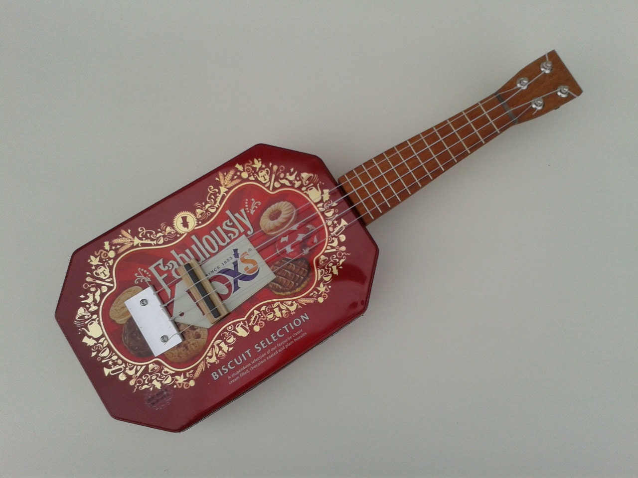 Handmade 'Fabulously Fox's biscuits' Tinkulele