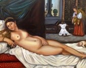 Venous of Urbino - Oil on canvas