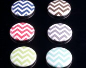 Chevrons --- 1 inch Button Flair / Badge  (20-2)