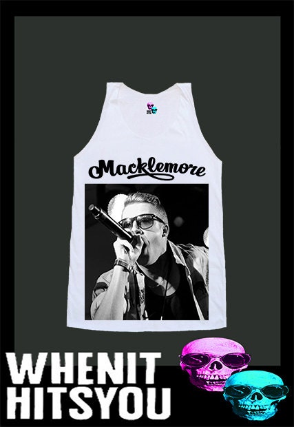 worldwide shipping just 7 days MACKLEMORE shirt singlet tank top 10232
