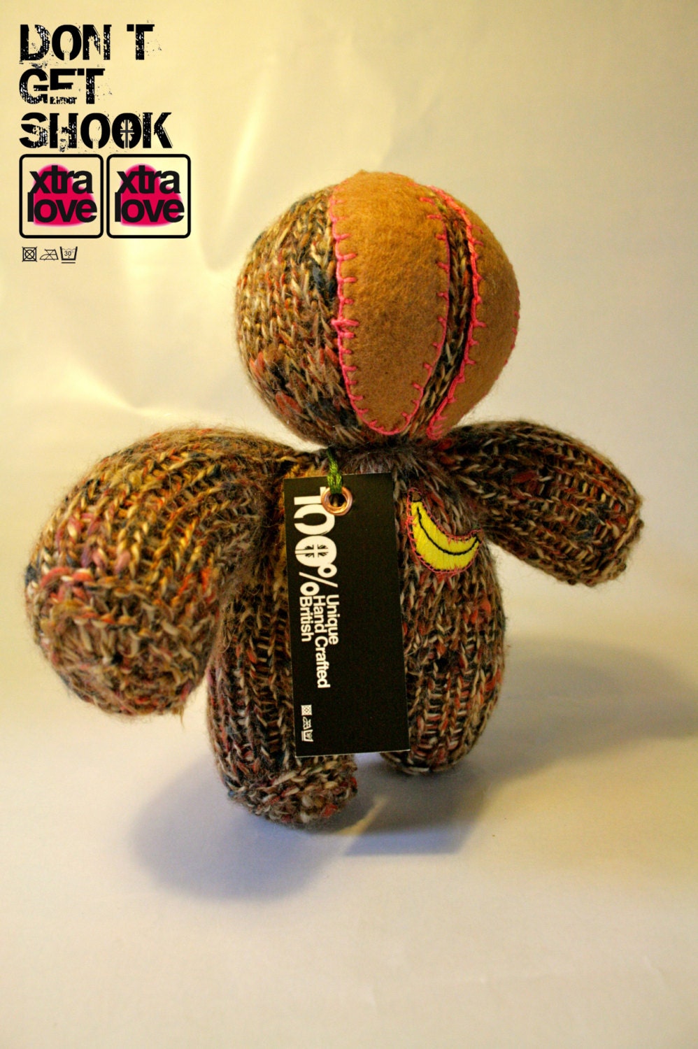 ORIGINAL SHOOK DOLL No. 130501 - Luxury British Handmade Worry Doll