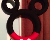 Mickey Mouse Yarn Wreath