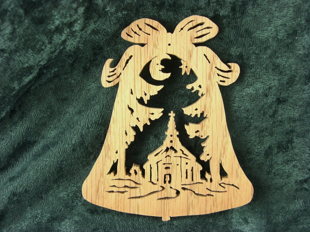 German style Old World  Bell Ornament