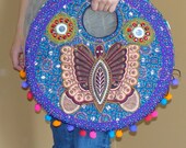 Free SHIPPING-Messenger bag, Bags and Purses, tote bag, embroidered bag, ipad bag, beach bag,Novelty, purse,embroidered purse by Sami