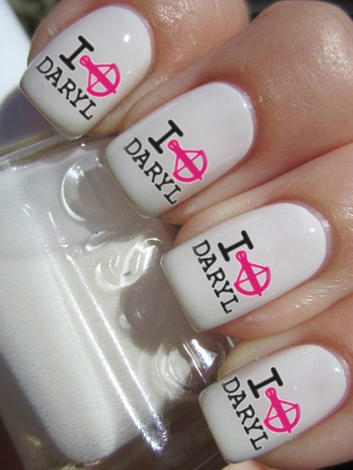 Walking Dead Daryl Dixon Nail Decals