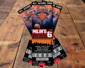 New York Knicks NBA Invitations - Ticket basketball Pick Any Team in NBA New York City