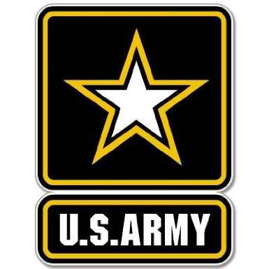 U.S. ARMY Seal Sticker Decal 4" x 5"