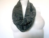 soft grey infinity scarf