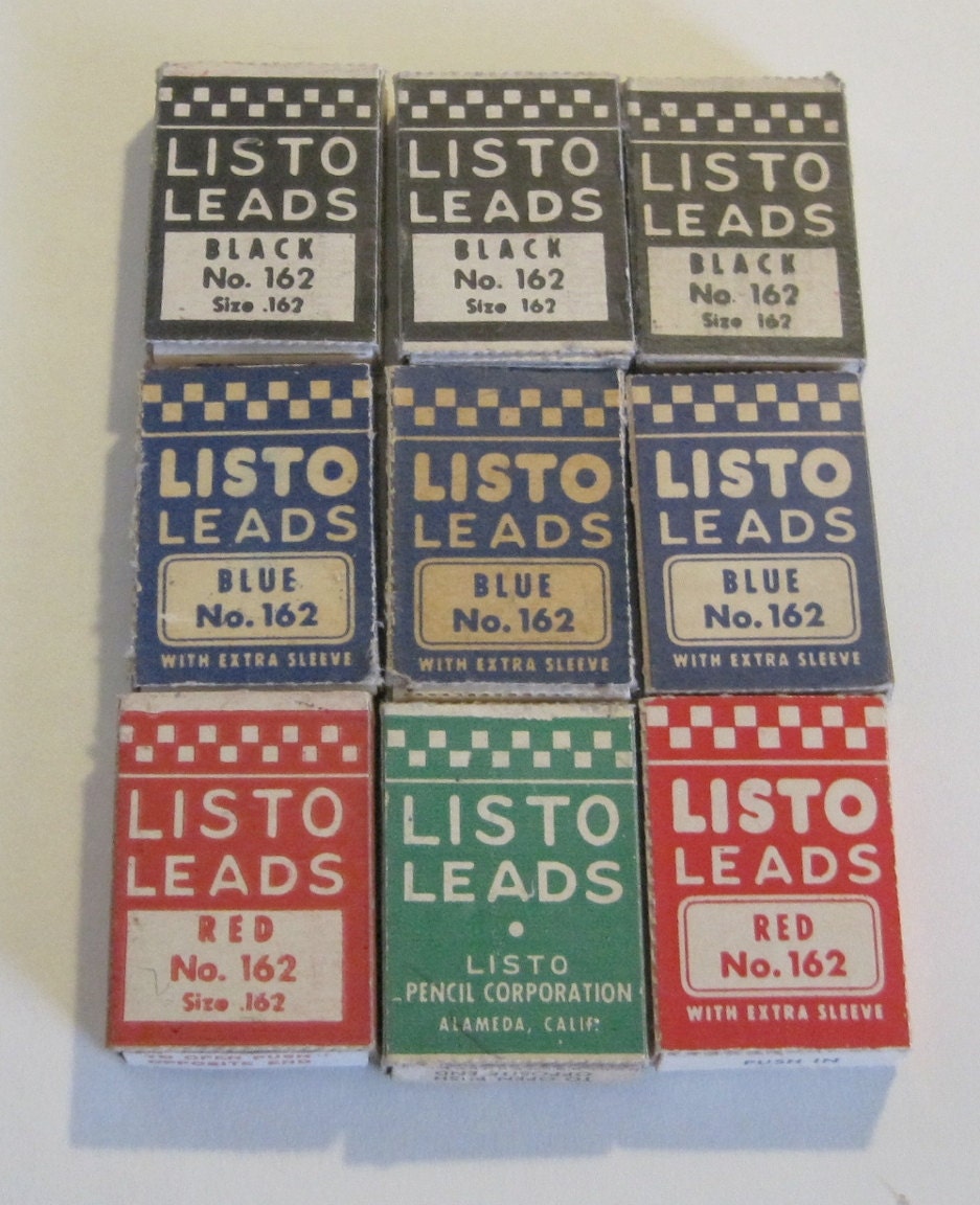 Listo Lead Lot - pencil leads