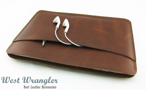 Handmade Leather iPad Mini Case,iPad Mini Sleeve, iPad Mini Bag, Custom Made for iPad Mini