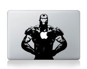 Iron Man -- Mac Decal Mac Sticker Macbook Decals Macbook Stickers  Vinyl Decal for Apple Laptop Macbook Pro / Macbook Air / iPad