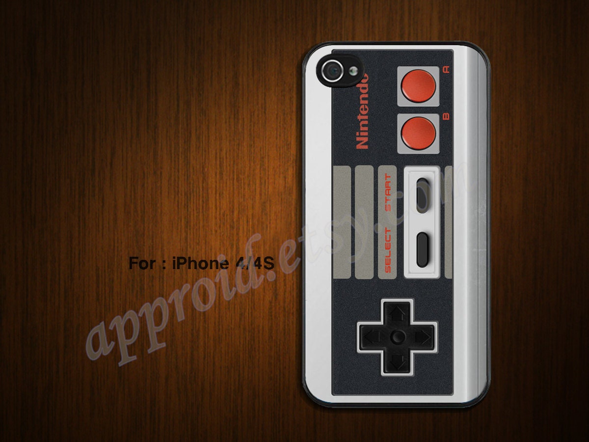 Nes controller   -Custom iPhone 4 Case iPhone 4S Case iPhone 5 Cover-Unique Case for iPhone 4 /4S/5 Case