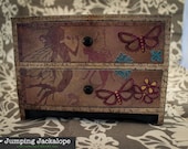 Enchanting 2 Drawer Keepsake Trinket Box