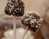 50 White Chocolate Sprinkle Marshmallow Candy Cake Pops. Great for birthday parties, baby showers, wedding favour, party bags.