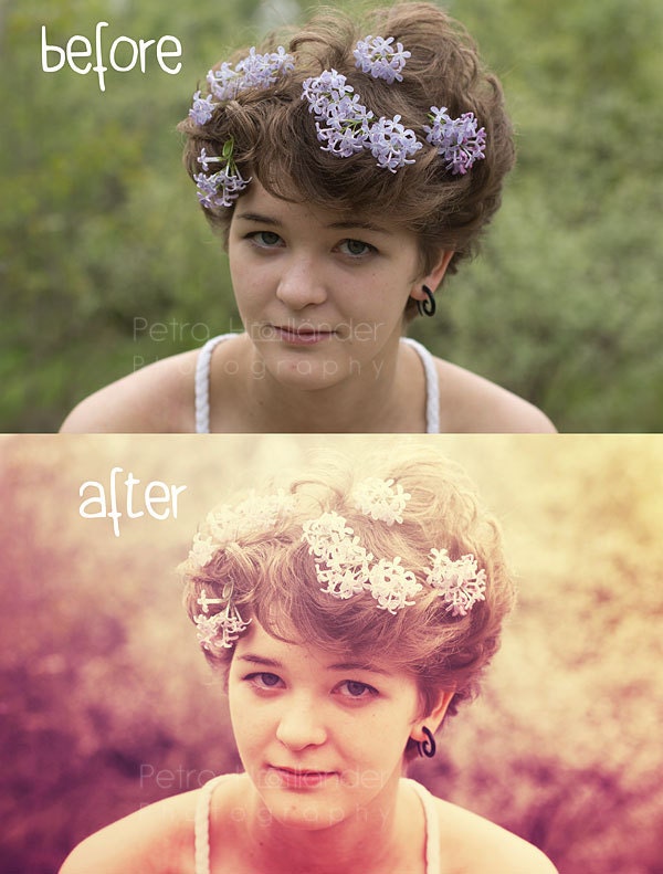 Photoshop Action Graceful Rosie