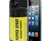 Pepper spray Defense Spray - iphone 5 case - iphone 5 cover - pepper sprey iphone 5 - defense spray iphone case