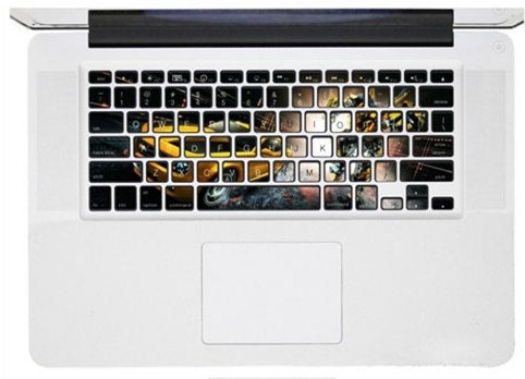 Macbook Keyboard decal Macbook Decals Macbook Stickers Macbook Pro decals Macbook Air decals Vinyl decal for Apple Mac iPad iPhone