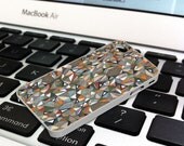 Stained Glass Shards Geometric Pastel Unique iPhone 4 Case , Plastic iPhone 5 case