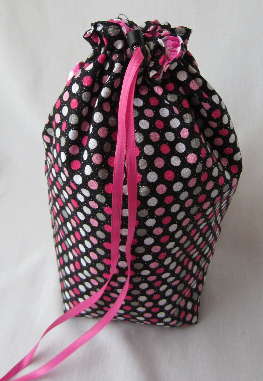 Polka Dots WIP Bag
