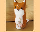 Fiona Fox plush PDF pattern