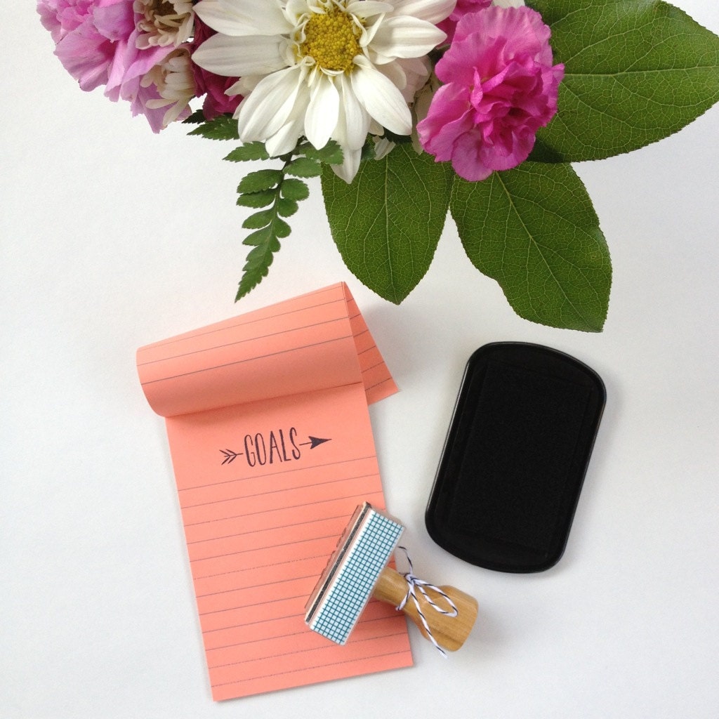 Set some Goals stamp - arrow- todo - productivity
