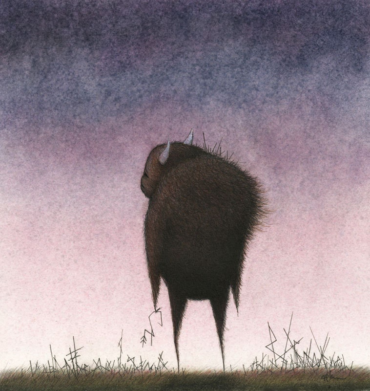 All Innocent To The Fascinating Combination Of Absurdity and Devotion-fine art giclee print reproduction