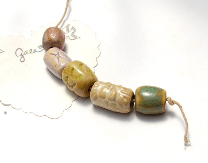 Spring / Sweet Tone Tube Bead Set