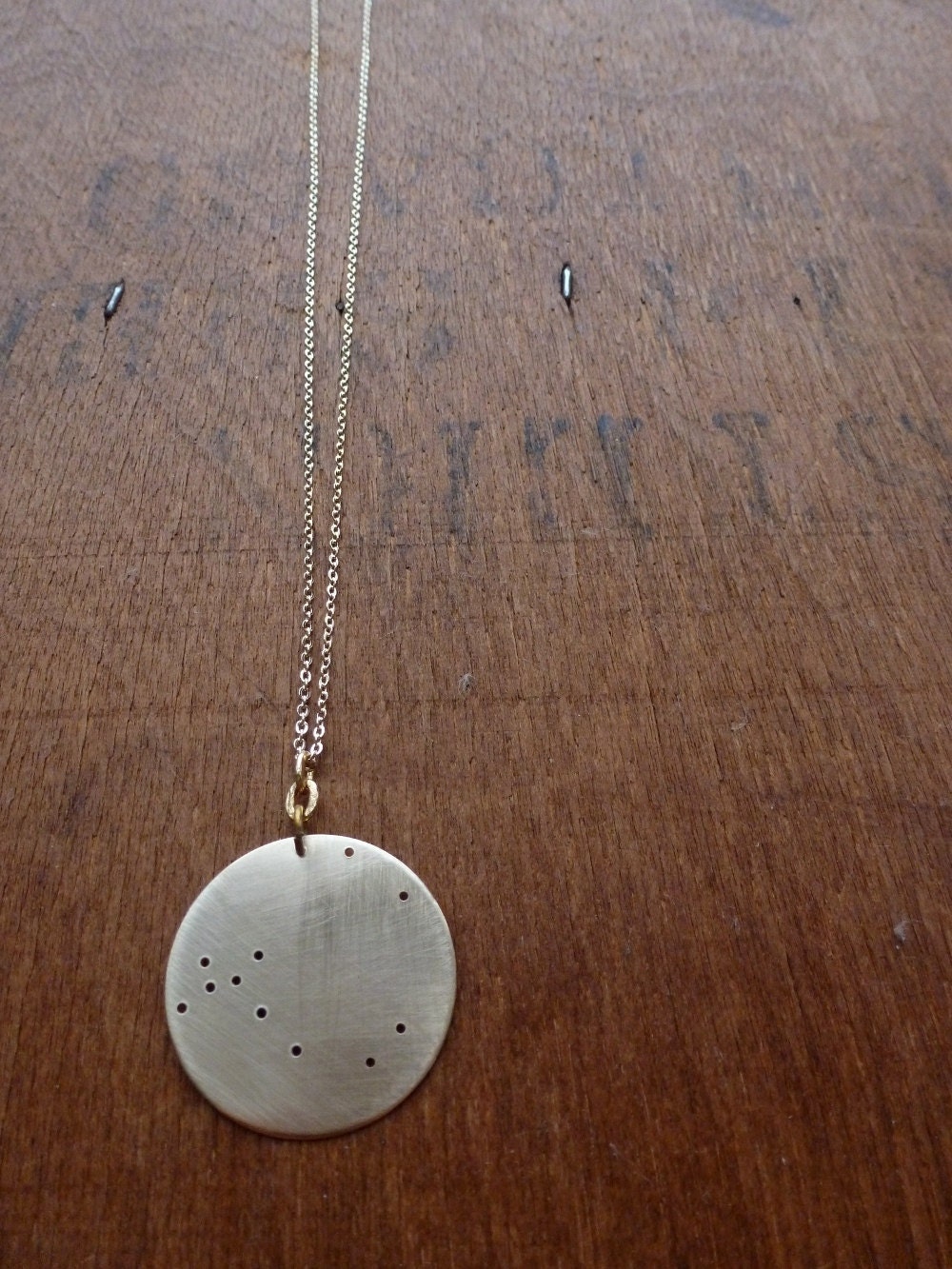 Canis Major. Lost Zodiac constellation pendant necklace
