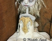 One of a Kind Steampunk Pop Surrealism Art Doll Adel