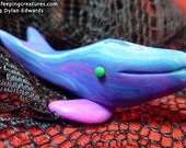 Blue Whale - Feeping Creatures monster figurine