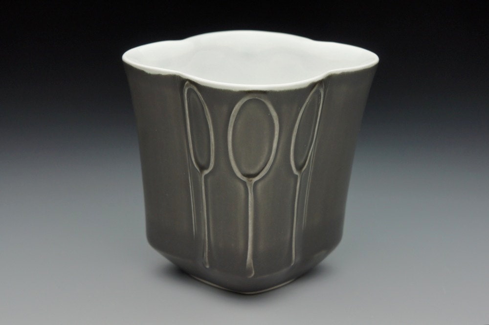 Cup with Tree Pattern