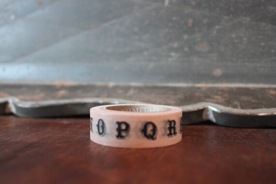 ABC's Alphabet Uppercase-- Washi Tape -- Il_570xn
