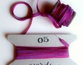 Hot Pink Ribbon // 5 yards // Fuchsia Violet Lavender // Modern Gift Wrap