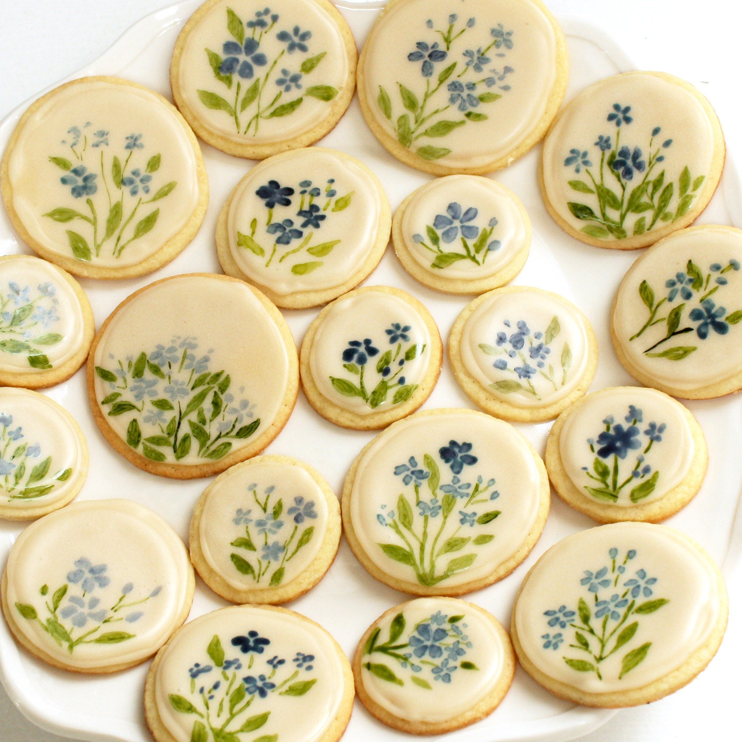 Forget-Me-Not Cookies