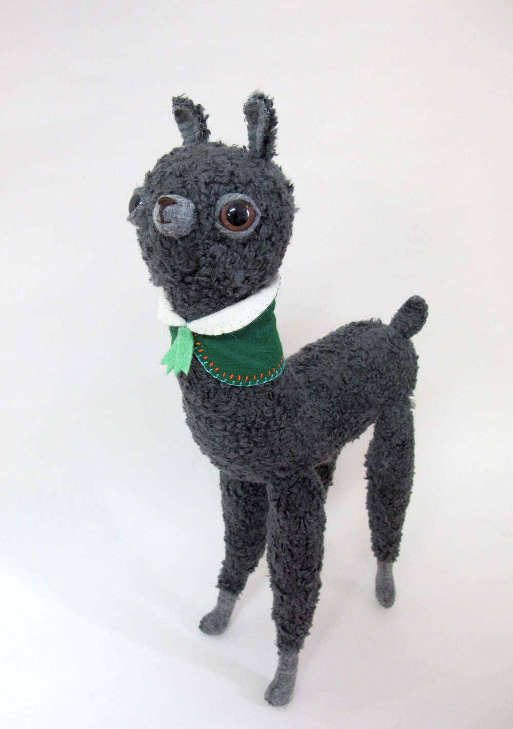 Grey Bobble Alpaca - Made to Order