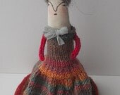 Mila - a folk art doll