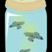 Fireflies in a Jar Mini Print