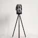 Vintage Ciro Flex Film Camera and Tripod / Photography Display, Twin Lens Camera, Industrial Decor