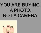 Vintage camera PHOTO, pink camera PRINT, mid century modern, hipster, camera love, pale pink, film - Think Pink 8x8 PRINT