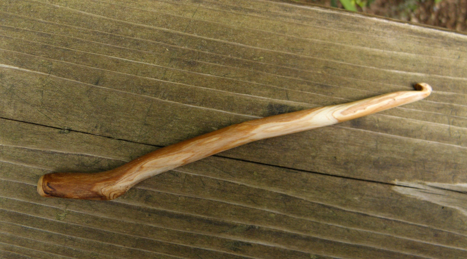 Hand Carved Hook Size J Nice colors