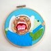 Adventure Finn Time Embroidery Hoop.