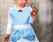 CINDERELLA   apron for girls dress up apron for kids