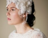 Ophelia Alencon Lace 1920s lace Skull Cap Style 1902