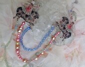 Lilygrace Vintage Circus Horse Necklace with Flourite, Jade and Blue Chalcedony