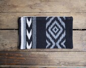 handmade wool pouch zippered case - littlebyrdvintage
