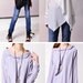 Feather - flowing asymmetrical top  (Y3105)