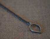Petal Necklace handmade sterling silver