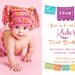 Papel Picado Banner Picture Invitation Fun & Festive Fiesta Birthday Invitation Digital photo of your child, I design, you print