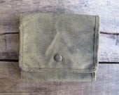 vintage c. 1940s WWII era military sewing kit